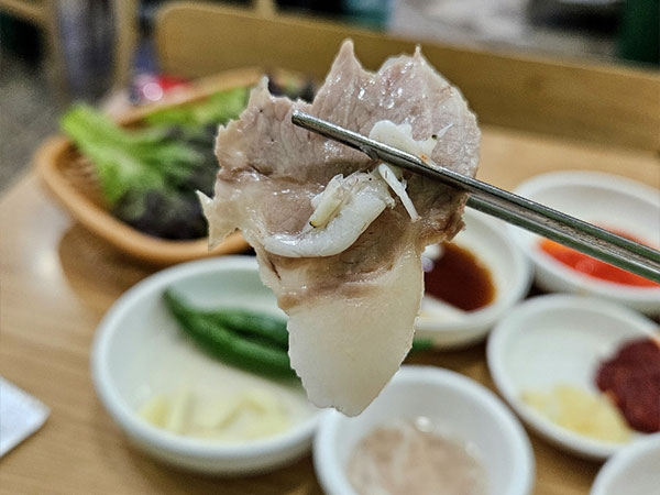 마산식당 수육