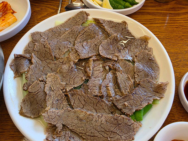 대동면옥 수육